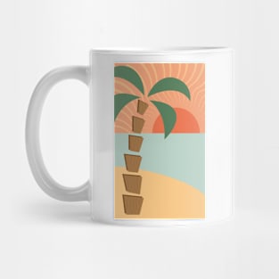 Abstract Summer Sunset Mug